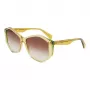 LIU JO Donna Occhiali da sole LJ797S5715707 havana montatura geometrica lenti marroni sfumate 57mm