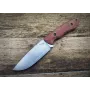 LKW Mauler VG10 Damascus Micarta coltello fisso