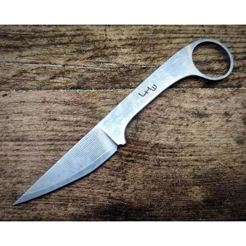 LKW Spike Coltello fisso in damasco VG10