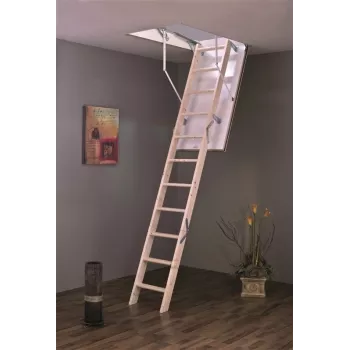 Loft Ladders MC Step 120x70x280cm Scala retrattile per soffitta con botola