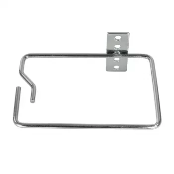 LogiLink anello per gestione cavi 19 pollici 140 x 100 mm, ingresso cavi laterale, nero