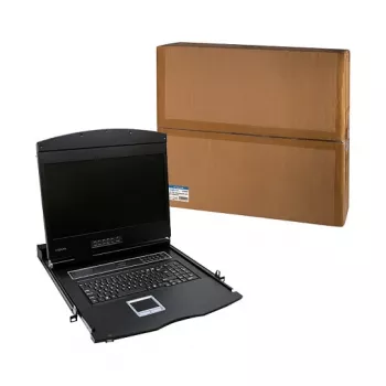 LOGILINK console KVM LCD 19 pollici con VGA, layout tastiera US (LC902US)