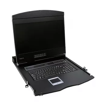 LOGILINK console KVM LCD 19 pollici con VGA, layout tastiera US (LC902US)