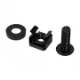 LogiLink Set di montaggio per rack 19 pollici M6 x 16 mm, 20 set, nero