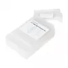 LogiLink 2.5 inch custodia protettiva per HDD per 2 HDD/SSD, bianco
