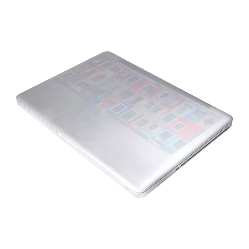 LogiLink Tappetino mouse 3-in-1 per notebook con panno detergente, protezione schermo, microfibra, antiscivolo, grigio, 350 x 220 mm, 2 mm