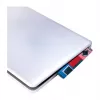 LogiLink Tappetino mouse 3-in-1 per notebook con panno detergente, protezione schermo, microfibra, antiscivolo, grigio, 350 x 220 mm, 2 mm