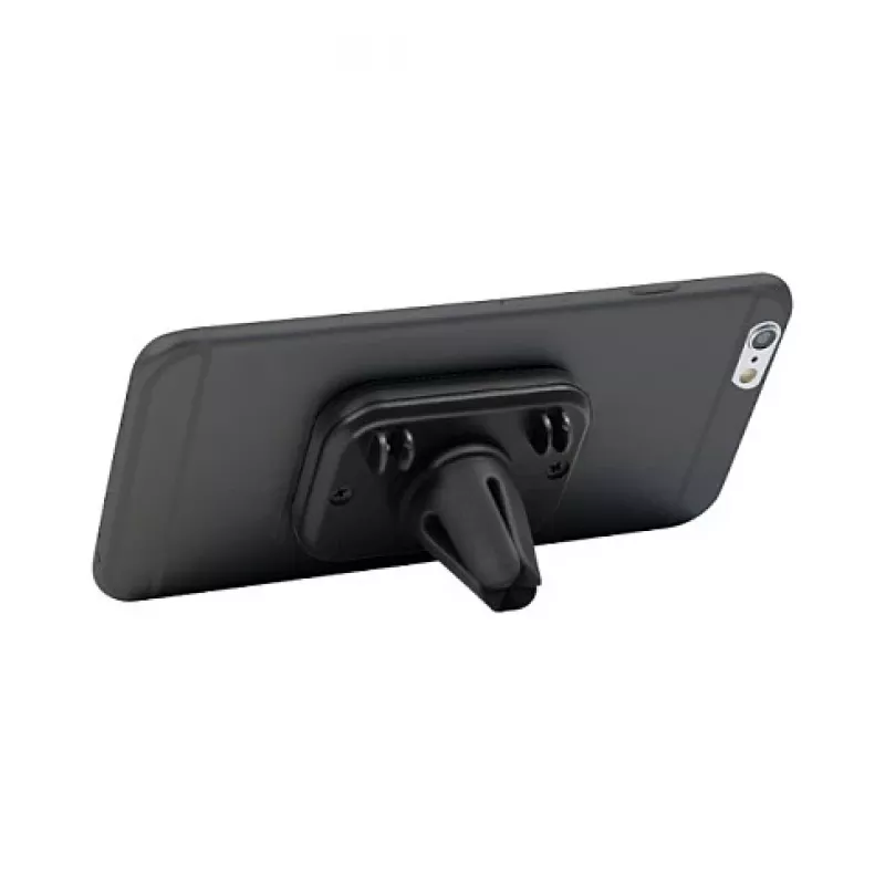 LogiLink AA0114 Supporto magnetico per bocchette di aerazione per smartphone, rotazione 360°, universale, nero