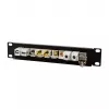 LogiLink ACT108 Patch panel Keystone 10 porte, rack 10 pollici, 1U, nero