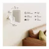 LogiLink BP0207W supporto a parete per altoparlanti per Sonos Era 100 & Era 300, bianco, max. 5 kg