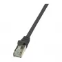 LogiLink cavo patch Cat.6 F/UTP, 0,25 m, nero, EconLine
