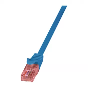 Logilink cavo patch Cat.6 U/UTP, blu, 5 m (PrimeLine)