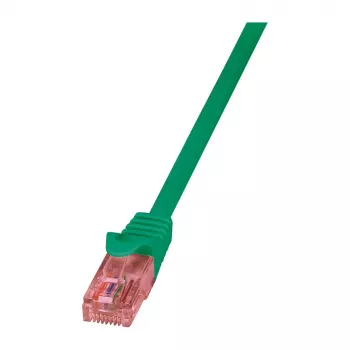 Logilink Cat.6 U/UTP cavo patch verde 5m PrimeLine
