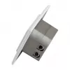 LOGILINK Placca a muro Cat.6 2xRJ45 STP orizzontale, bianco puro