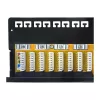LogiLink Patch panel Cat.6A 24 porte UTP, 1U, IDC 90°