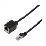 LogiLink prolunga patch cable Cat.6A Premium, S/FTP, nero, 3 m