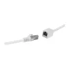 Logilink prolunga patch cable Cat.6A S/FTP Premium - bianco, 5m (connettore maschio RJ45 a connettore femmina)