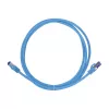 LogiLink Cavo patch Cat.6A S/FTP Ultraflex certificato GHMT, 1,0 m, blu