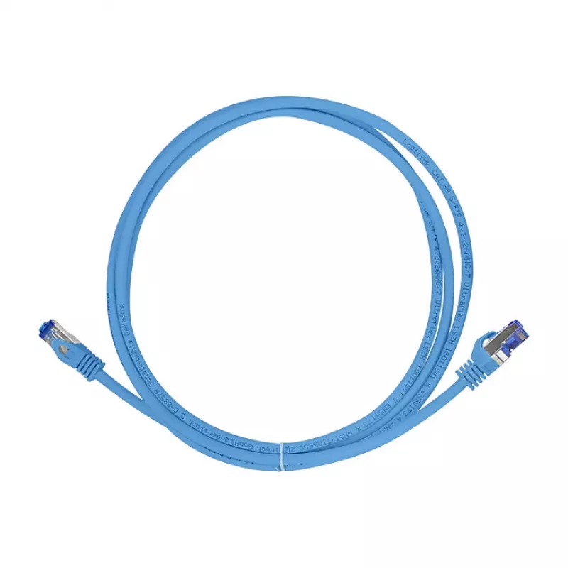 LogiLink Cavo patch Cat.6A S/FTP Ultraflex certificato GHMT, 1,0 m, blu