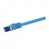 LogiLink Cavo patch Cat.6A S/FTP Ultraflex certificato GHMT, 1,0 m, blu