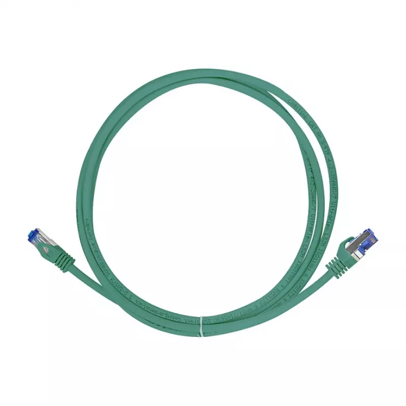 LogiLink cavo patch Cat.6A S/FTP Ultraflex, certificato GHMT, verde, 1,0 m