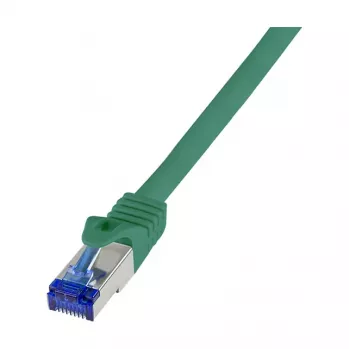 LogiLink cavo patch Cat.6A S/FTP Ultraflex, certificato GHMT, verde, 1,0 m