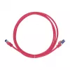 LogiLink Cavo patch Cat.6A S/FTP Ultraflex, certificato GHMT, rosso, 0,25 m