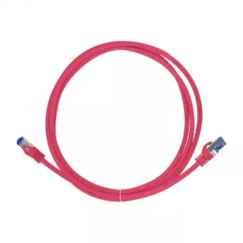 LogiLink Cavo patch Cat.6A S/FTP Ultraflex, certificato GHMT, rosso, 1,0 m