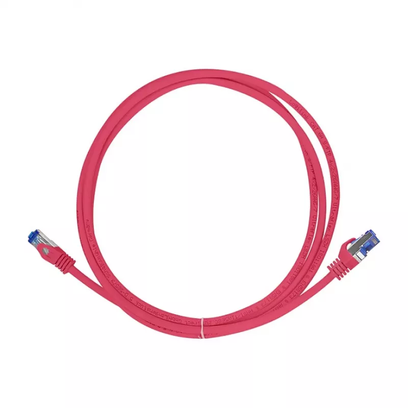 LogiLink Cavo patch Cat.6A S/FTP Ultraflex, certificato GHMT, rosso, 1,0 m