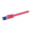 LogiLink Cavo patch Cat.6A S/FTP Ultraflex, certificato GHMT, rosso, 1,0 m