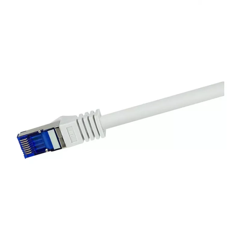 LogiLink Cavo patch Cat.6A S/FTP Ultraflex, Grigio, 1,0 m, certificato GHMT