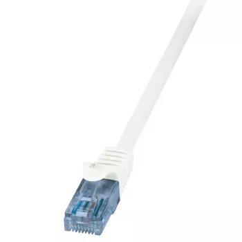 LogiLink EconLine Cavo di rete Cat.6A U/UTP CP3031U, da RJ45 a RJ45, 1 m, bianco