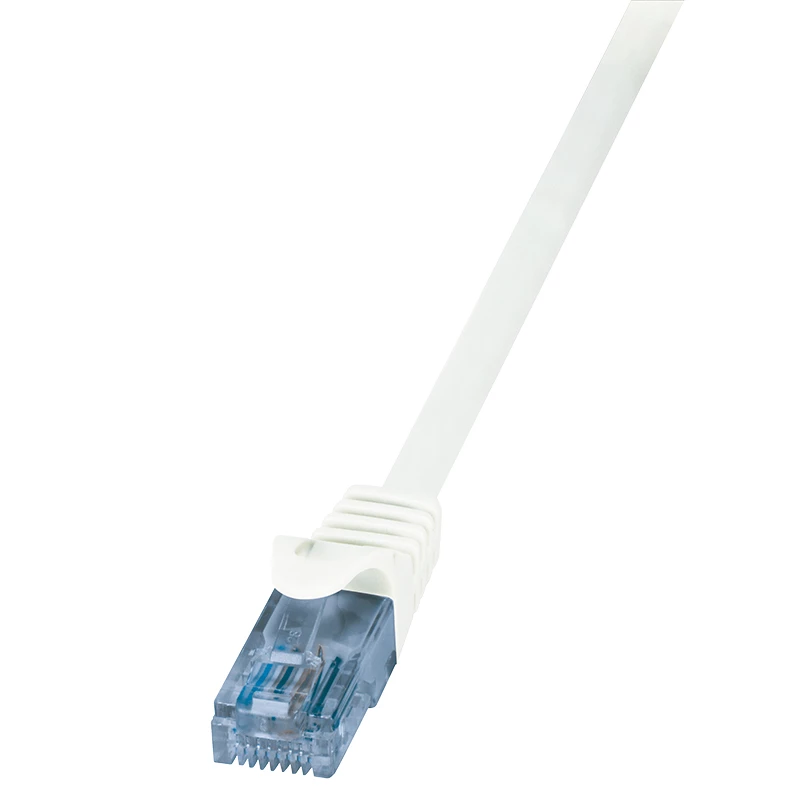 LogiLink Cat.6A U/UTP cavo patch Ethernet, RJ45, 0,25 m, bianco