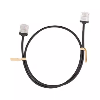 LogiLink Cat.6A U/UTP Cavo patch Slim High-Flex, 1,5 m, Nero