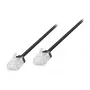 LogiLink Cavo patch Cat.6A U/UTP Slim High-Flex, 15 m, nero, diametro 2,8 mm, cavo flessibile e morbido - 1 pezzo (CQ3103U)