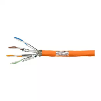 LogiLink cavo da installazione Cat.7 1000 MHz 23 AWG S/FTP 50m, arancione