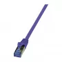 LogiLink cavo patch Cat6a 1,5 m PrimeLine S/FTP PiMF LSZH viola