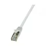 LogiLink CP1022S Cat 5e F/UTP cavo patch, RJ45, 0,5 m, grigio