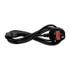 Logilink CP120 cavo di alimentazione, BS 1363 (UK) a IEC C5, nero, 1,8 m