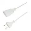 LogiLink CP125 Prolunga, spina Euro CEE 7/16 su presa, 1 m, bianco