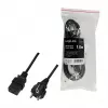 Logilink CP151 Cavo di alimentazione, CEE 7/7 a IEC C19, nero, 1 m