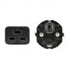 Logilink CP151 Cavo di alimentazione, CEE 7/7 a IEC C19, nero, 1 m