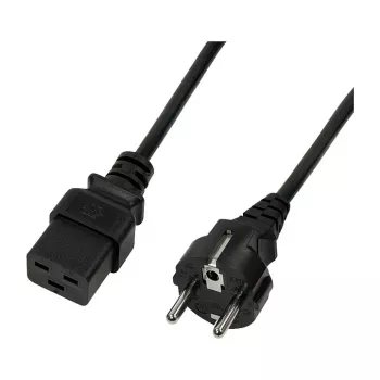 Logilink CP151 Cavo di alimentazione, CEE 7/7 a IEC C19, nero, 1 m