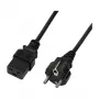 Logilink CP151 Cavo di alimentazione, CEE 7/7 a IEC C19, nero, 1 m