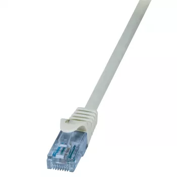 LogiLink CP3022U EconLine cavo patch Cat.6A U/UTP, RJ45, 0,5 m, grigio