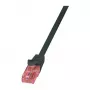 LogiLink CQ2023U cavo patch Cat6 U/UTP snagless, 0,5 m, nero, LSZH