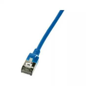 LogiLink CQ9066S Cavo di rete slim Cat6a U/FTP (STP) 3 m blu