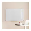 LOGILINK lavagna bianca cancellabile a parete 120x90 cm lavagna magnetica in acciaio con cornice in alluminio