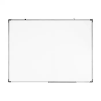 LOGILINK lavagna bianca cancellabile a parete 120x90 cm lavagna magnetica in acciaio con cornice in alluminio