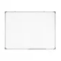 LOGILINK lavagna bianca cancellabile a parete 120x90 cm lavagna magnetica in acciaio con cornice in alluminio
